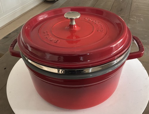 Staub cast iron cocotte pan - iron,