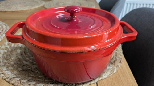 Vintage staub 22cm round - staub, cast