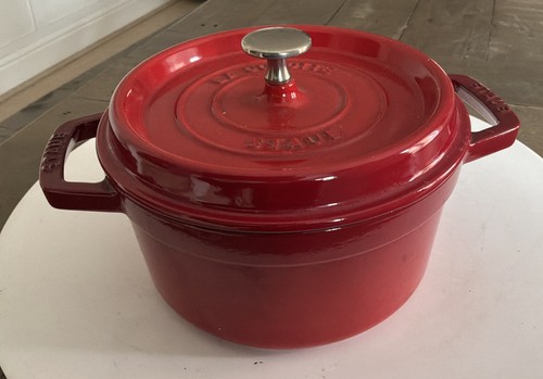 Staub cast iron cocotte - cast,