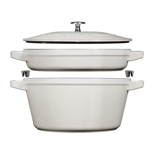Staub stackable piece cast - staub,