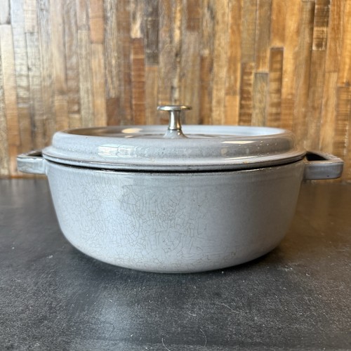 Staub cocotte 22cm grey - staub,