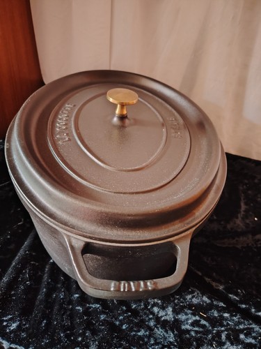 Staub grey oval - staub,