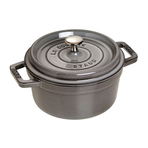 Staub 20cm cast iron - cast, round