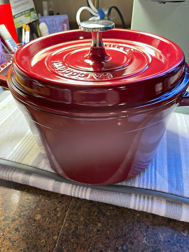 Staub cocotte enameled cast - enameled,
