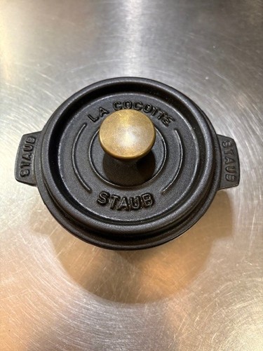 Staub cast iron cocotte 14cm - cast,